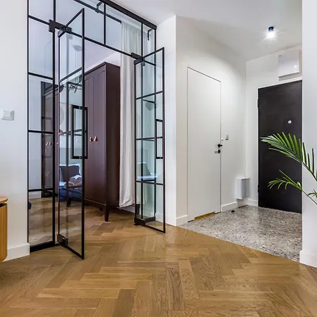 Szmulki Loft By Aparo - Metro, Koneser, Stare Miasto, Dworce, Spacer Nad Wisla, Winda, Balkon 바르샤바