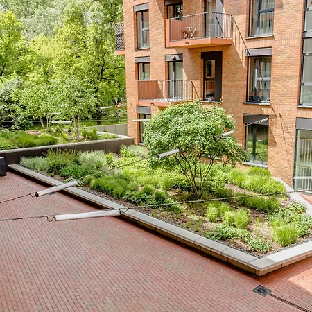 شقة Szmulki Loft By Aparo - Metro, Koneser, Stare Miasto, Dworce, Spacer Nad Wisla, Winda, Balkon وارسو