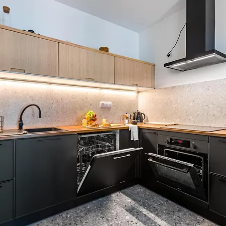 Szmulki Loft By Aparo - Metro, Koneser, Stare Miasto, Dworce, Spacer Nad Wisla, Winda, Balkon Apartment Warschau